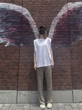 ぽなぽさん（レディース・164cm）の夏コーディネート