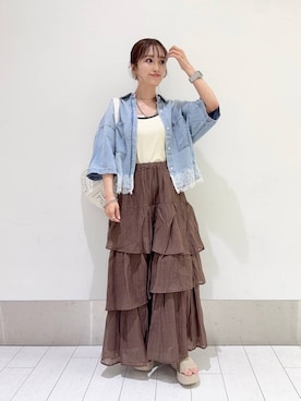anyuさん(レディース・150cm)の夏コーディネート