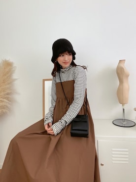 anyuさん（レディース・150cm）の冬コーディネート