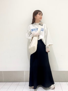 anyuさん（レディース・150cm）の春コーディネート