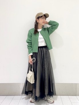 anyuさん（レディース・150cm）の春コーディネート