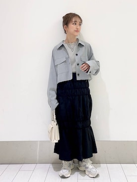 anyuさん（レディース・150cm）の春コーディネート