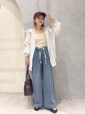 anyuさん(レディース・150cm)の夏コーディネート