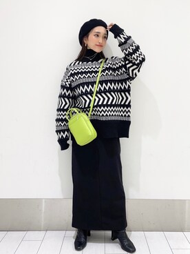 anyuさん（レディース・150cm）の冬コーディネート