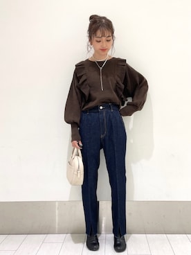 anyuさん（レディース・150cm）の秋コーディネート