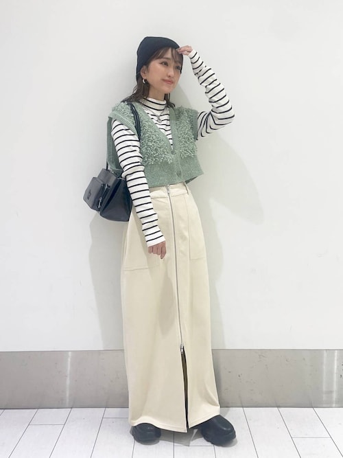 セール】フリンジベスト2Pワンピース 247487（ワンピース）｜LOWRYS