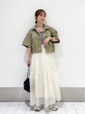 anyuさん（レディース・150cm）の春コーディネート