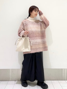 anyuさん（レディース・150cm）の冬コーディネート