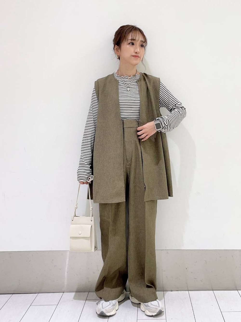 はこ ボーダーテレコロングスリーブ 191366を使ったショップスタッフの人気