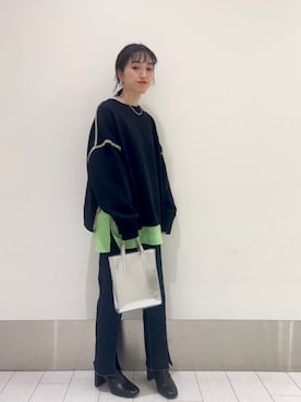 anyuさん（レディース・150cm）の冬コーディネート