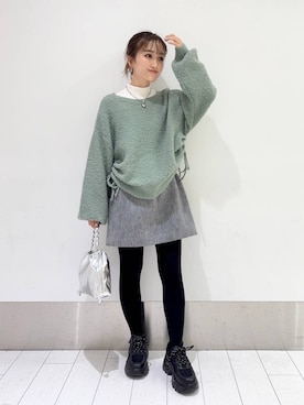 anyuさん（レディース・150cm）の冬コーディネート