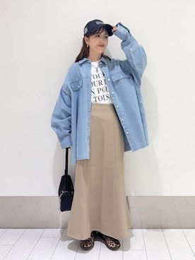 anyuさん（レディース・150cm）の春コーディネート