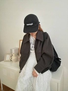 anyuさん（レディース・150cm）の春コーディネート