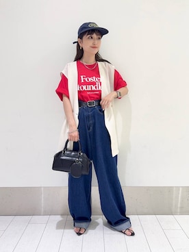 「アイテム（ピアス（両耳用））」を使った、anyuさん（レディース・150cm）の夏コーディネート