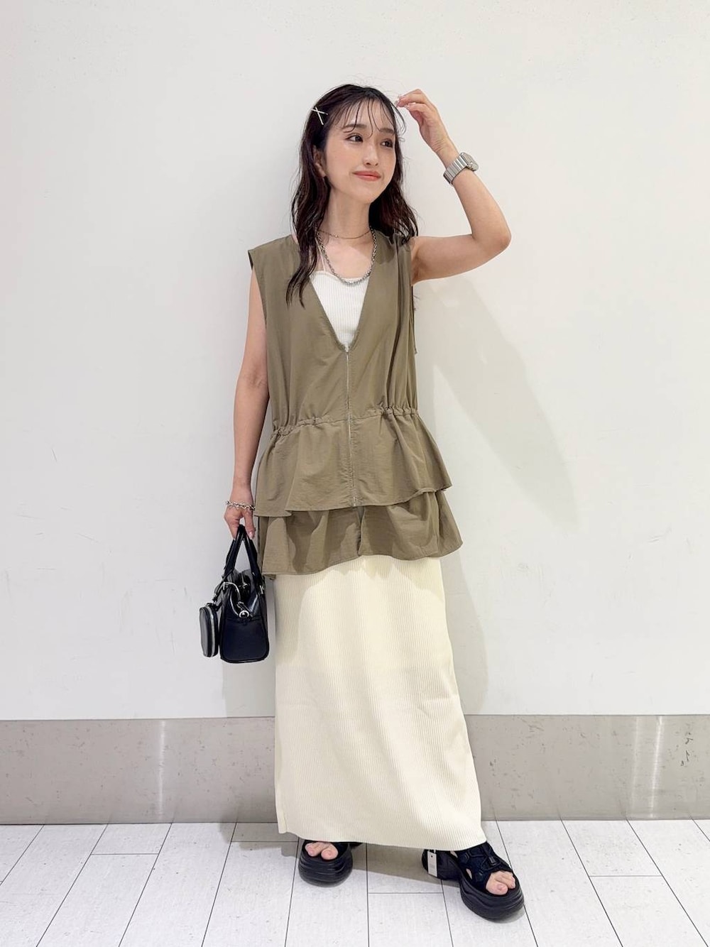 anyu(LOWRYS FARM 広島パルコ)|LOWRYS FARMのスカートを使ったコーディネート - WEAR