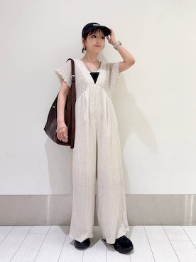 「テーマパーク」｜anyuさん（レディース・150cm）の夏コーディネート