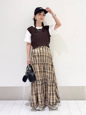 anyuさん（レディース・150cm）の夏コーディネート