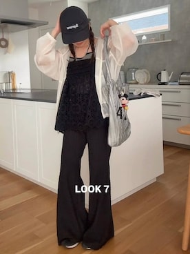 「アイテム（キャミソール、その他）」を使った、anyuさん（レディース・150cm）の夏コーディネート