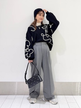 anyuさん（レディース・150cm）の冬コーディネート