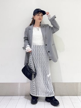 anyuさん（レディース・150cm）の春コーディネート