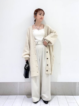 「LOWRYS FARM（ローリーズファーム）のストレッチヒールブーツ　851418（ブーツ）」を使った、anyuさん（レディース・150cm）の秋コーディネート