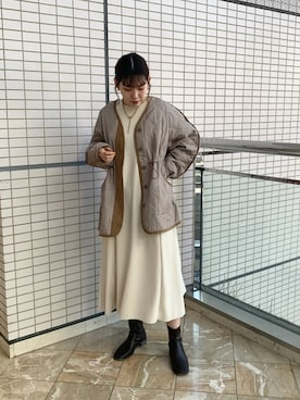 「alleybywcloset」｜「アイテム（ジャケット/アウター）」を使った、yumenoさん（レディース・165cm）の秋コーディネート