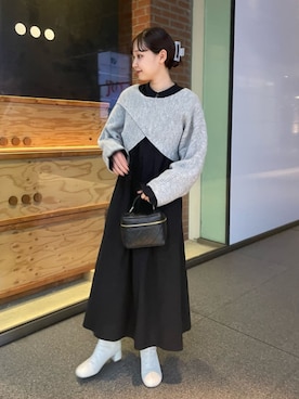 「クリスマス」｜kurikiさん（レディース・160cm）の冬コーディネート