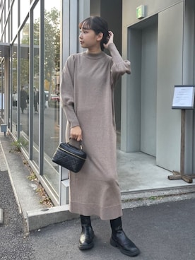 kurikiさん（レディース・160cm）の冬コーディネート