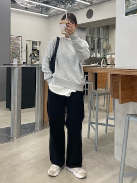 「アイテム（スウェット）」を使った、kurikiさん（レディース・160cm・20代）の秋コーディネート
