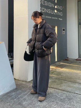 「おでかけコーデ」｜kurikiさん（レディース・160cm）の冬コーディネート