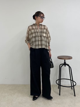 「アイテム（チノパンツ）」を使った、kurikiさん（レディース・160cm・20代）の夏コーディネート