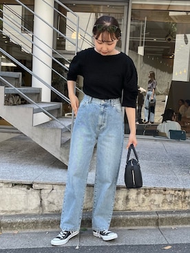 「fredy emue（フレディエミュ）のアイテム」を使った、kurikiさん（レディース・160cm）の春コーディネート
