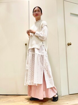 Chambre De Charme シャンブル ドゥ シャームのワンピースコーディネート Zozotown