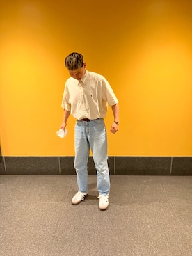「横浜」｜玉男さん（メンズ・171cm）の春コーディネート
