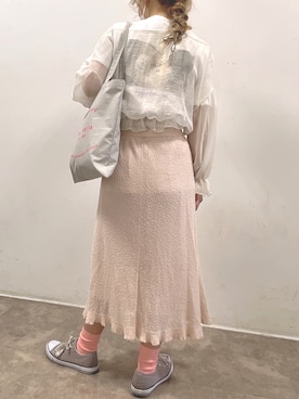 𝘺𝘶𝘮𝘪さん（レディース・152cm）の春コーディネート