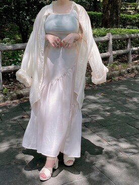 𝘺𝘶𝘮𝘪さん（レディース・152cm）の夏コーディネート