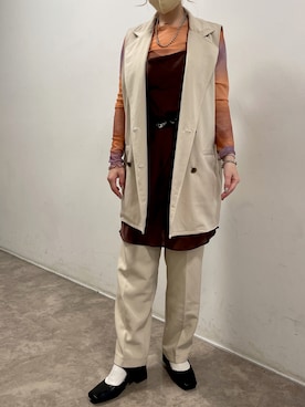 𝘺𝘶𝘮𝘪さん（レディース・152cm）の春コーディネート