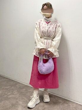 𝘺𝘶𝘮𝘪さん（レディース・152cm）の冬コーディネート