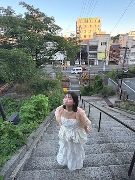 「アイテム（スカート）」を使った、ひまわりさん（レディース・150cm）の夏コーディネート