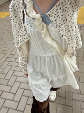 「Kastane（カスタネ）のアイテム（その他パンツ）」を使った、ひまわりさん（レディース・150cm）の秋コーディネート