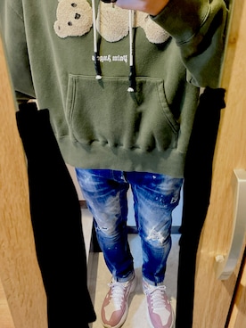 「CLUB PARK（クラブパーク）のアイテム」を使った、kazuさん（メンズ・168cm）の秋コーディネート