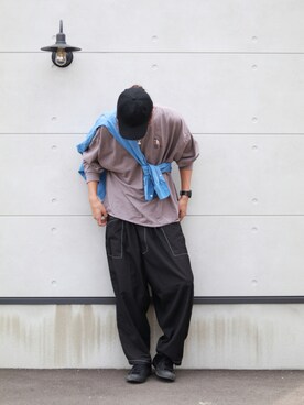 「notch.（ノッチ）のアイテム」を使った、kokkinさん（メンズ・178cm）の夏コーディネート