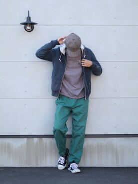 「chimala（チマラ）のアイテム」を使った、kokkinさん（メンズ・178cm）の秋コーディネート