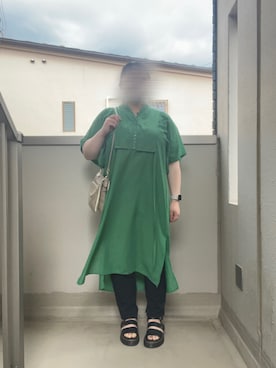 「MARC JACOBS（マークジェイコブス）のアイテム（アクセサリー）」を使った、1t03さん（レディース・158cm）の夏コーディネート
