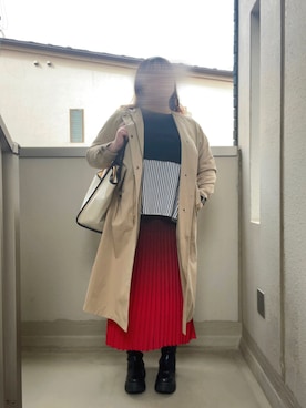 「tiptop（ティップトップ）のアイテム（シューズ）」を使った、1t03さん（レディース・158cm）の秋コーディネート