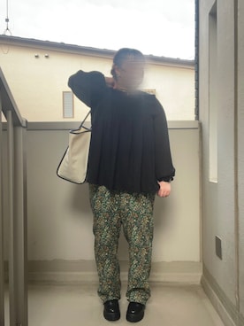 「tiptop（ティップトップ）のアイテム（シューズ）」を使った、1t03さん（レディース・158cm）の秋コーディネート