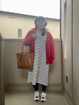 「アイテム（ワンピース、その他）」を使った、1t03さん（レディース・158cm）の秋コーディネート