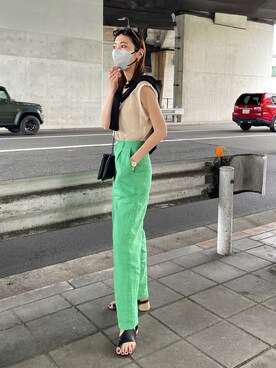 ryoさん（レディース・160cm）の春コーディネート