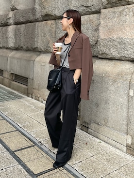 「ラブユ.」｜ryoさん（レディース・160cm）の秋コーディネート