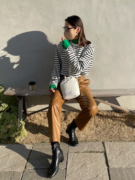 ryoさん（レディース・160cm）の冬コーディネート